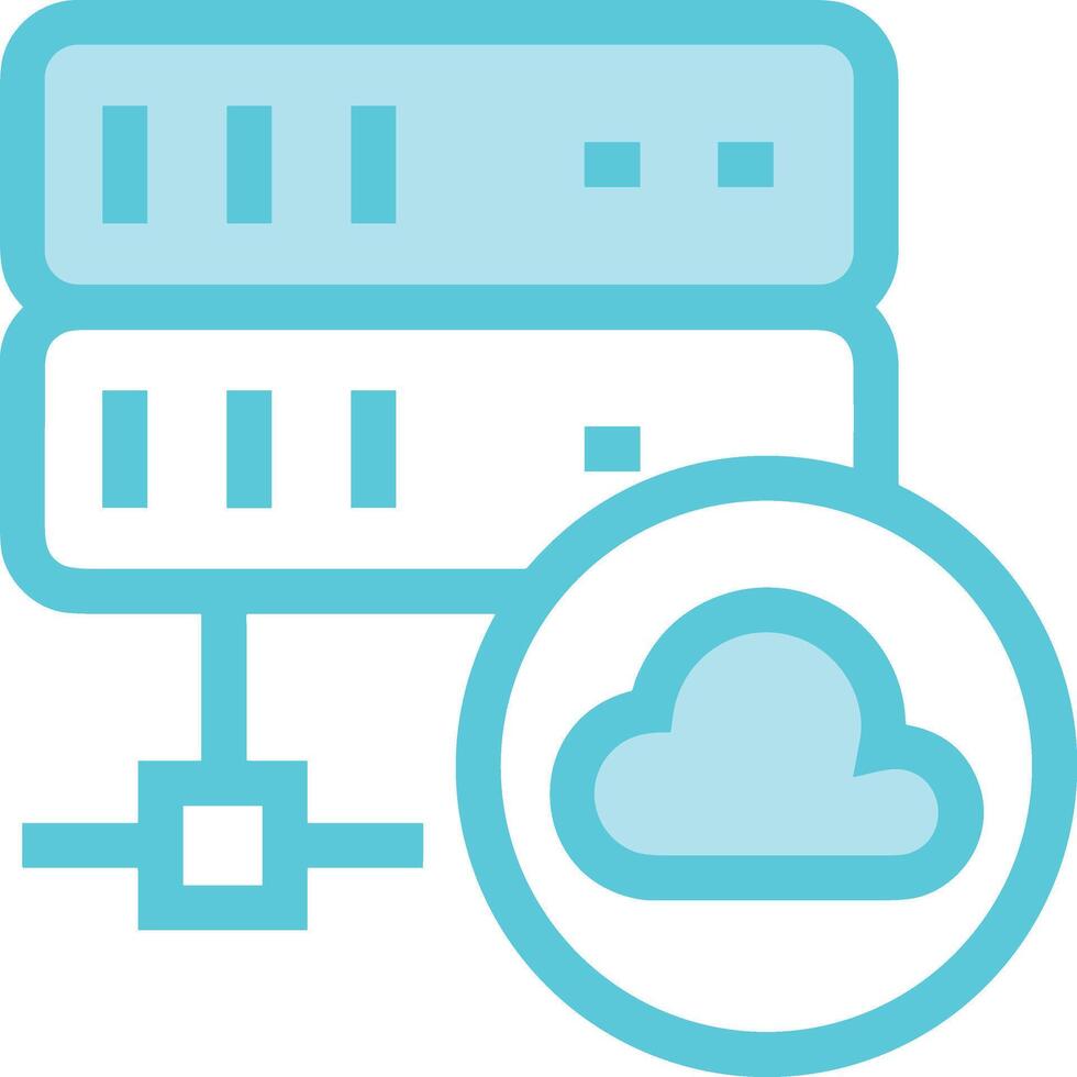 Storage data icon symbol image for database illustration vector