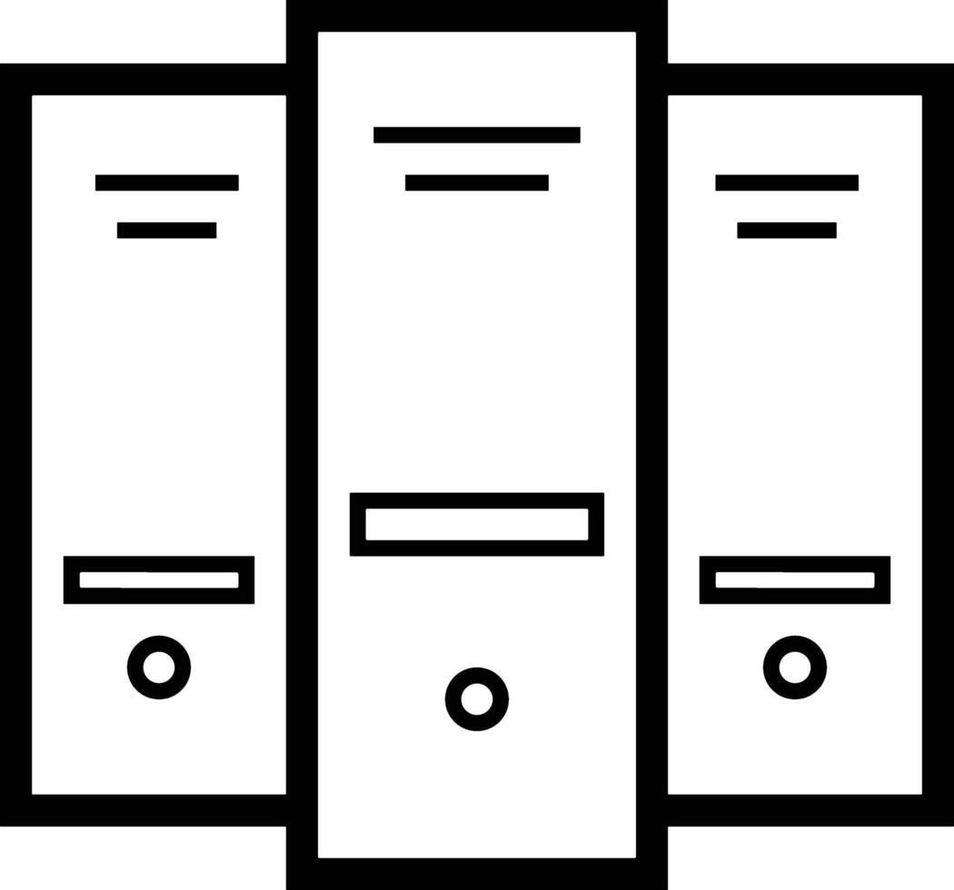 Storage data icon symbol image for database illustration vector