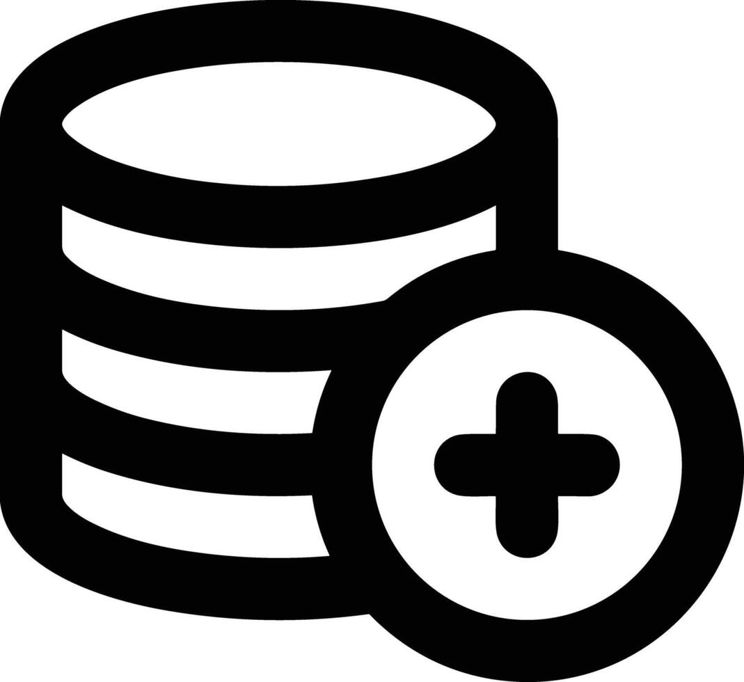 Storage data icon symbol image for database illustration vector