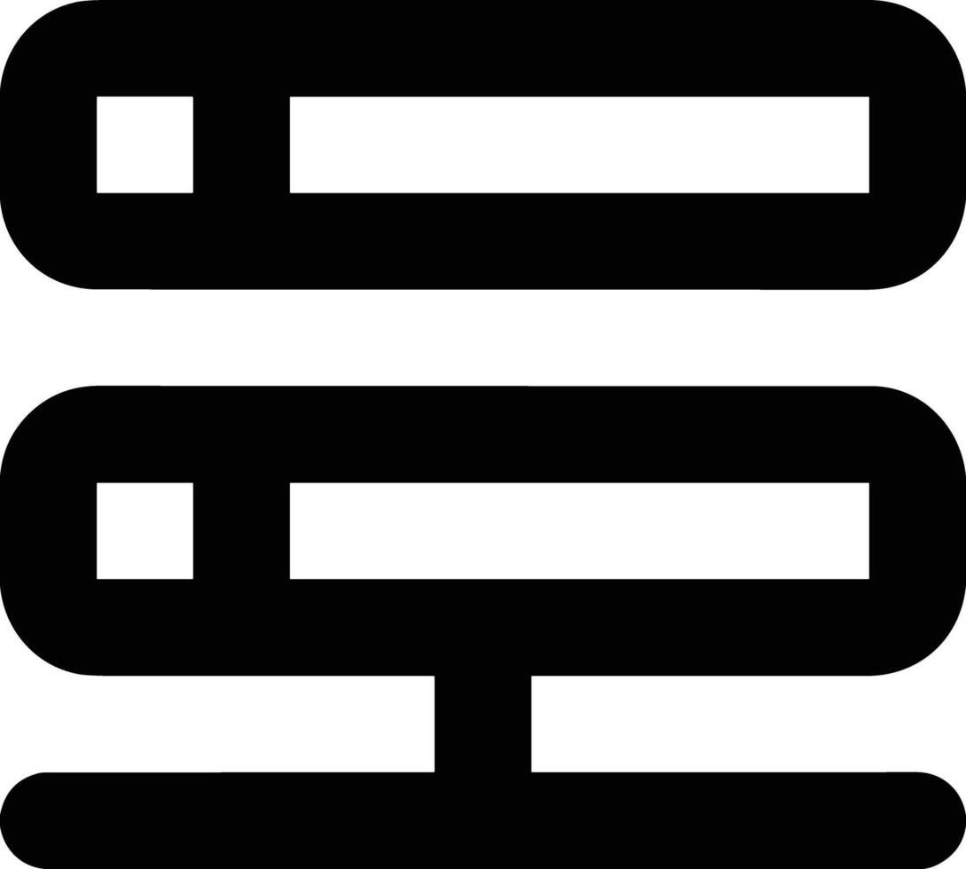 Storage data icon symbol image for database illustration vector