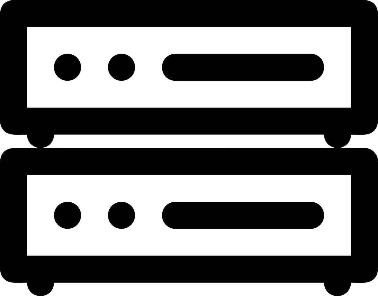 Storage data icon symbol image for database illustration vector