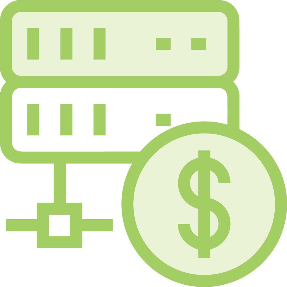 Storage data icon symbol image for database illustration vector