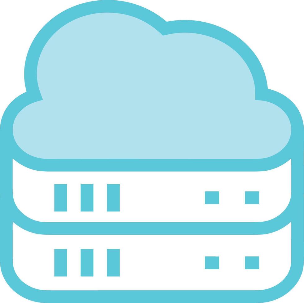 Storage data icon symbol image for database illustration vector