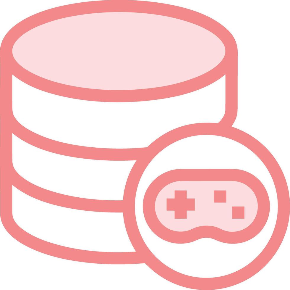 Storage data icon symbol image for database illustration vector