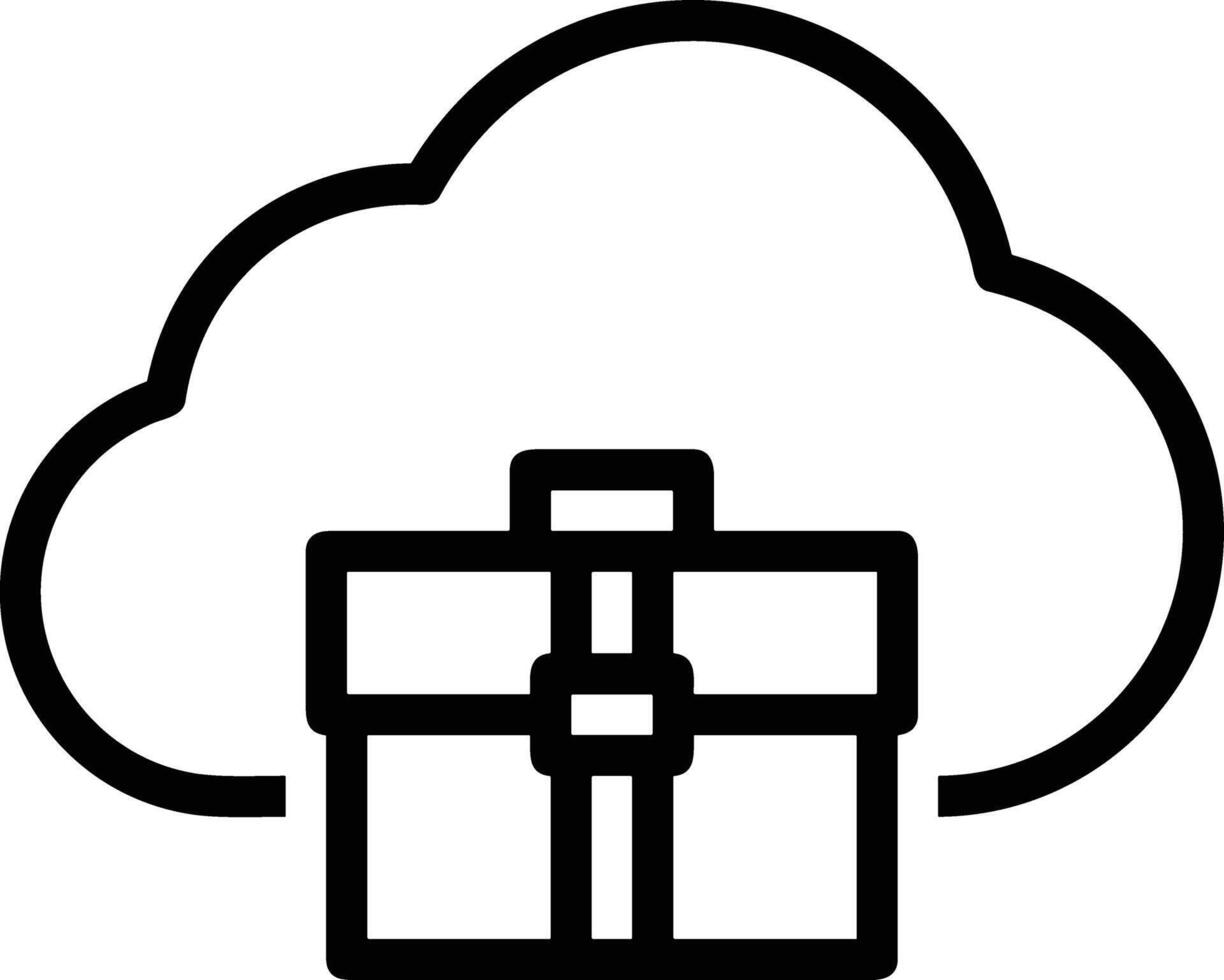 Storage data icon symbol image for database illustration vector