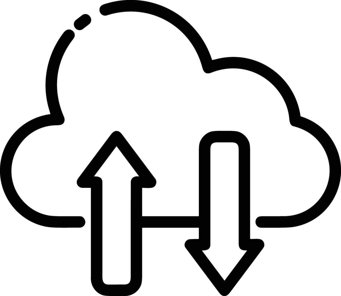 Storage data icon symbol image for database illustration vector