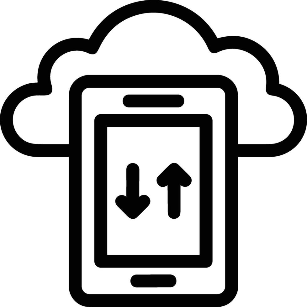 Storage data icon symbol image for database illustration vector