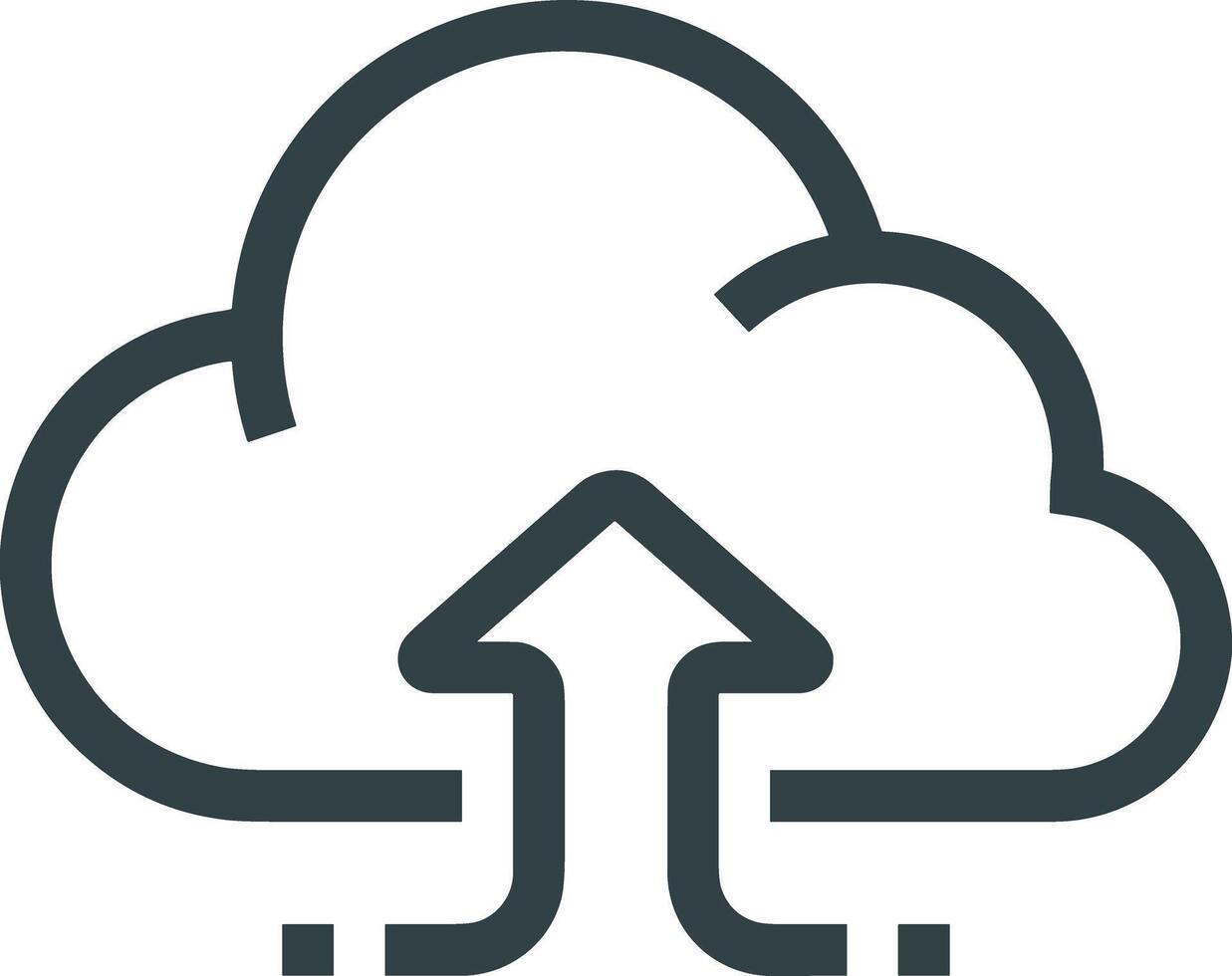Storage data icon symbol image for database illustration vector