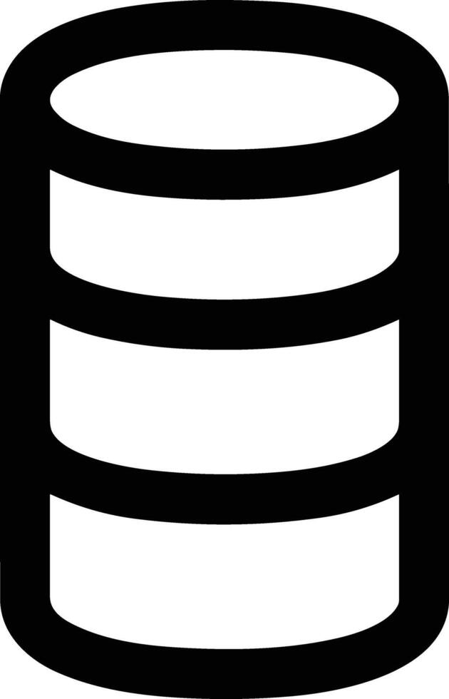 Storage data icon symbol image for database illustration vector