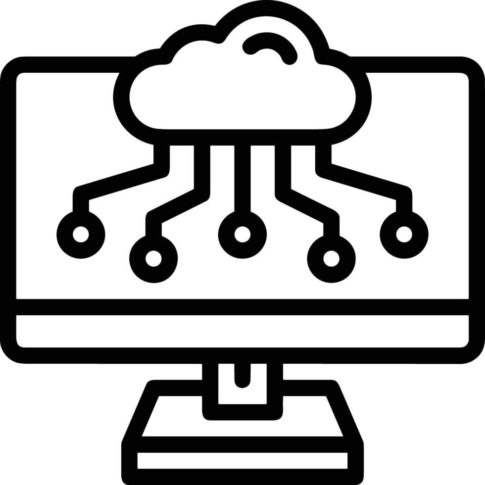 Storage data icon symbol image for database illustration vector