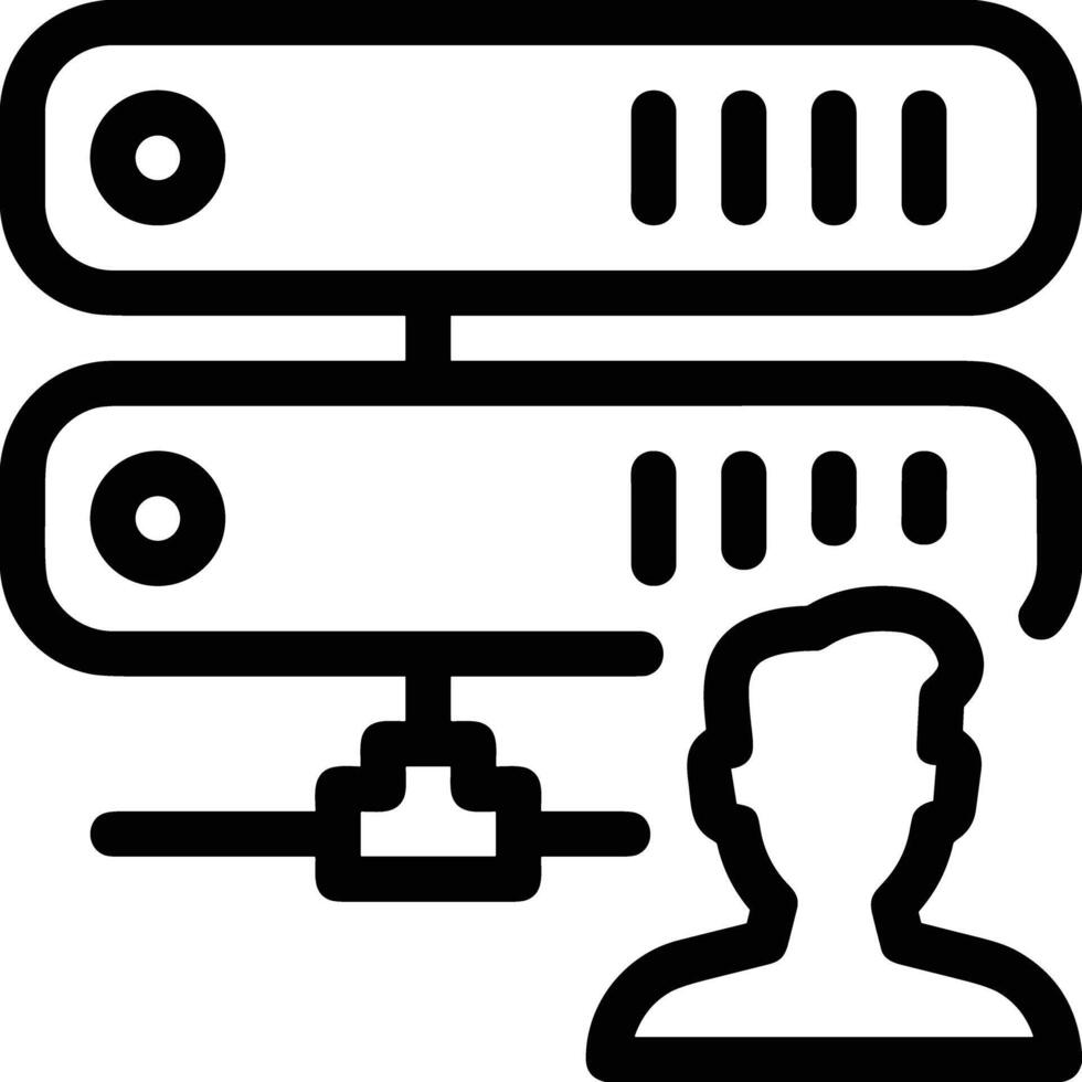 Storage data icon symbol image for database illustration vector