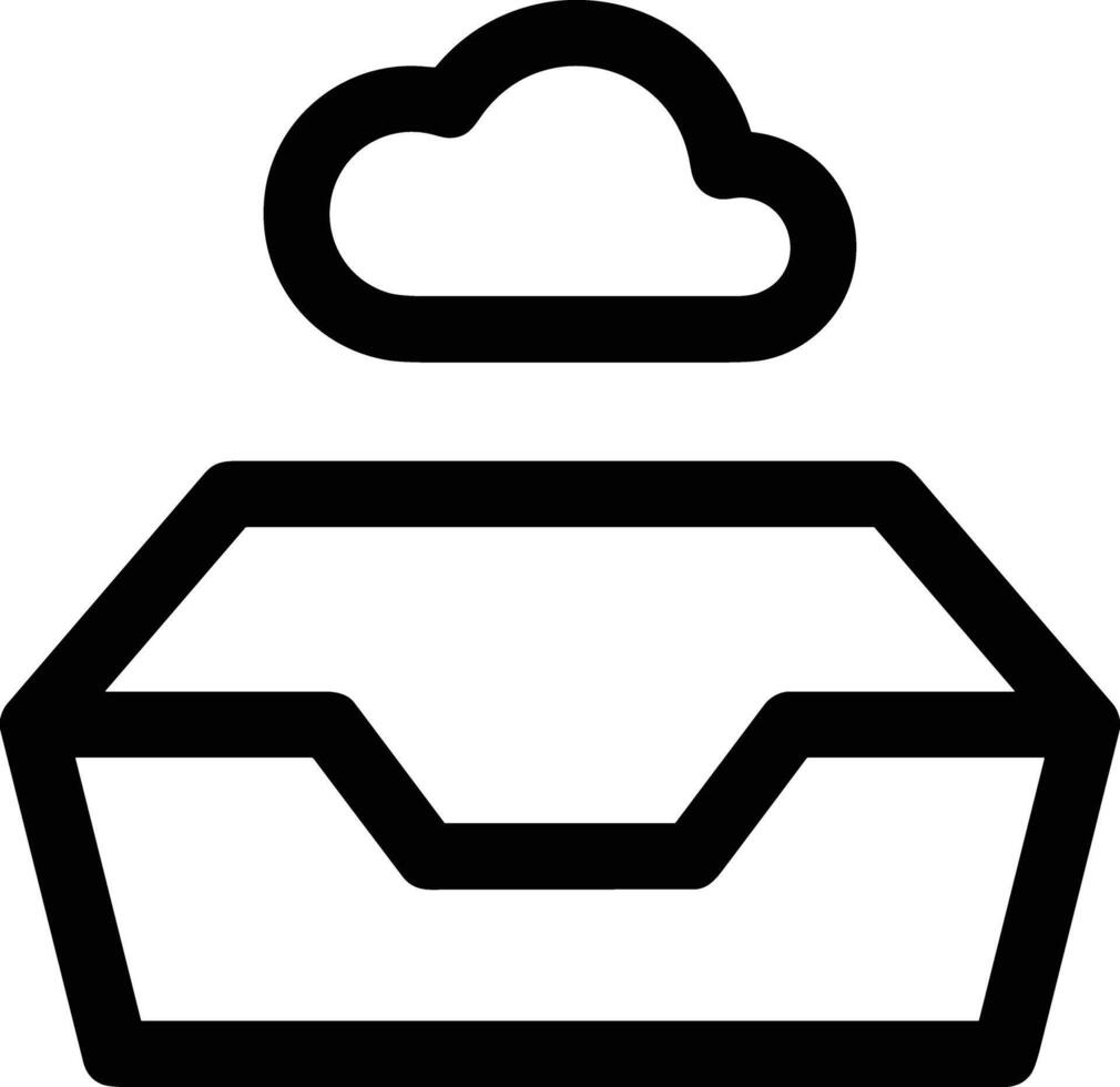 Storage data icon symbol image for database illustration vector