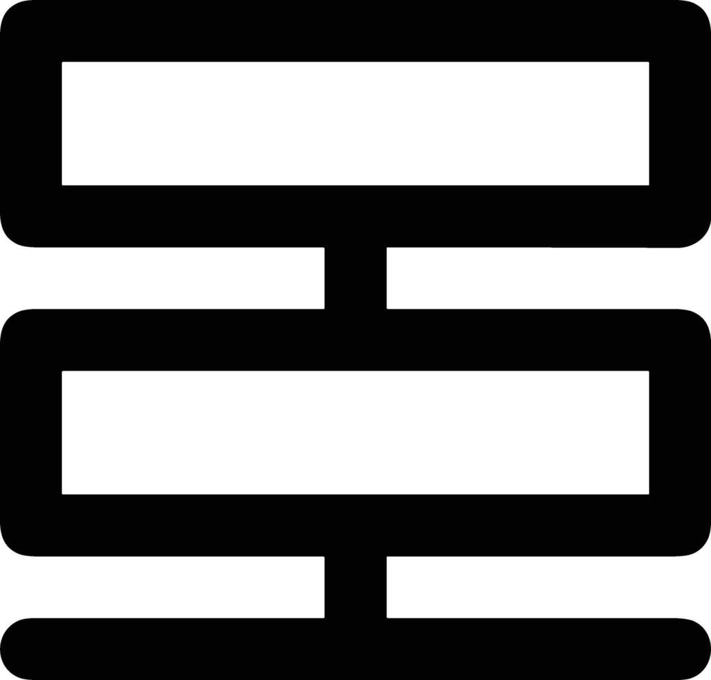 Storage data icon symbol image for database illustration vector
