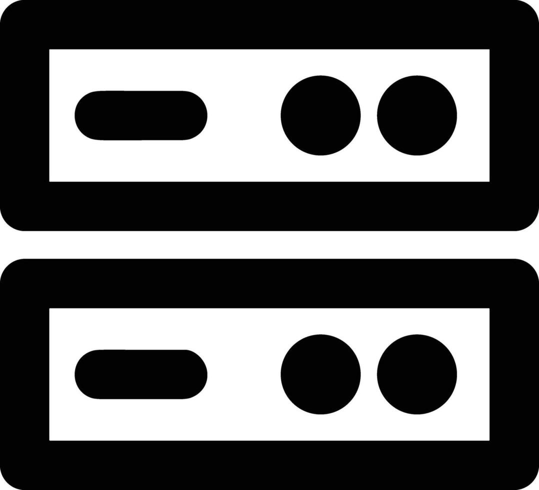 Storage data icon symbol image for database illustration vector