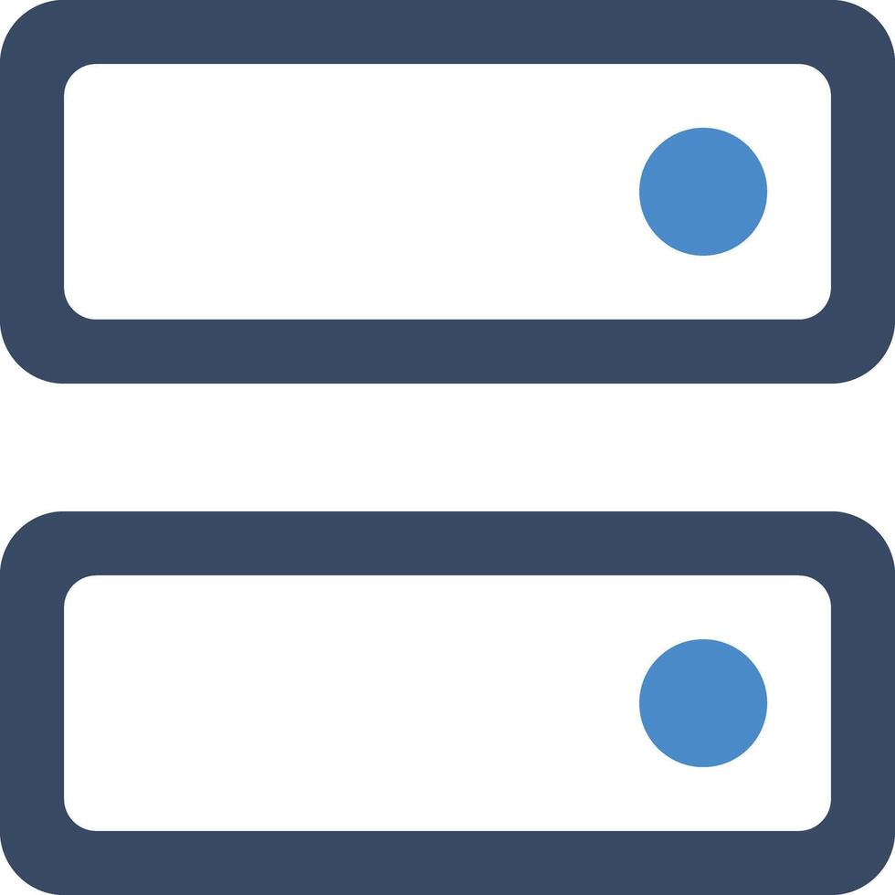 Storage data icon symbol image for database illustration vector