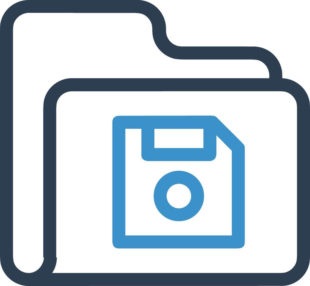 Storage data icon symbol image for database illustration vector
