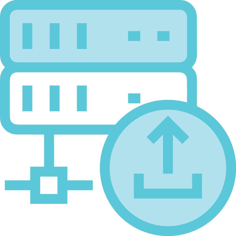 Storage data icon symbol image for database illustration vector