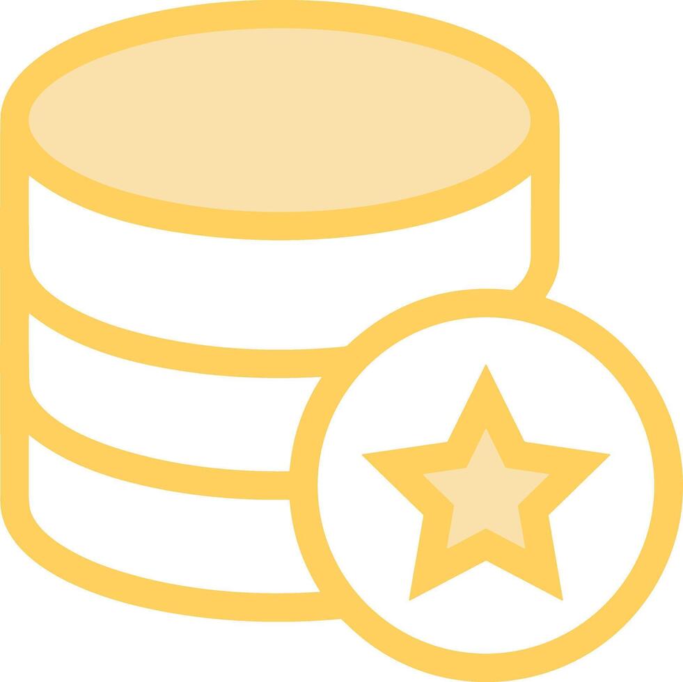 Storage data icon symbol image for database illustration vector