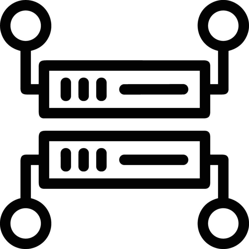 Storage data icon symbol image for database illustration vector