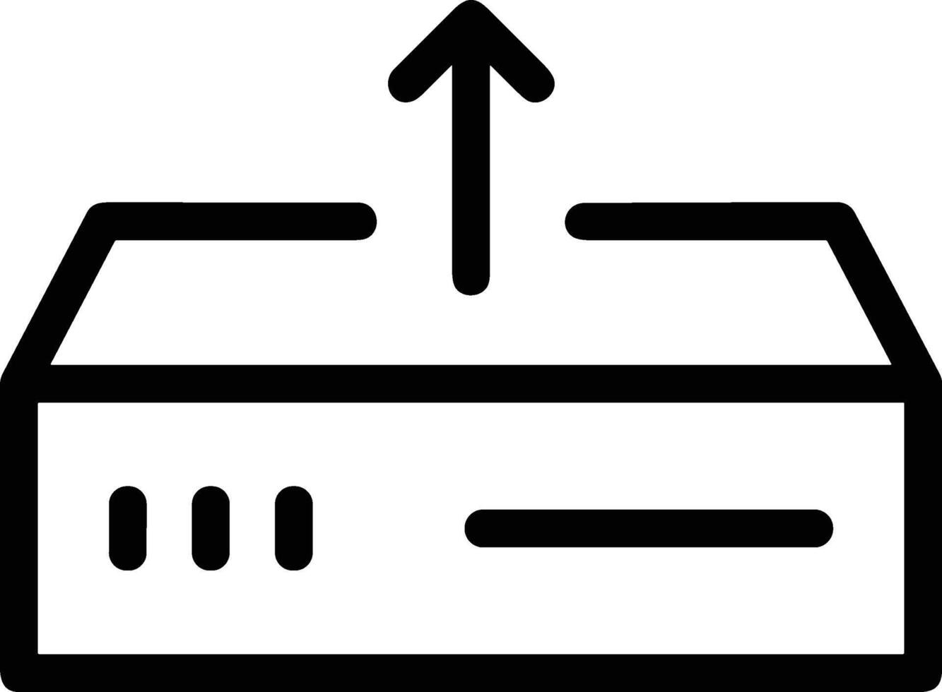 Storage data icon symbol image for database illustration vector