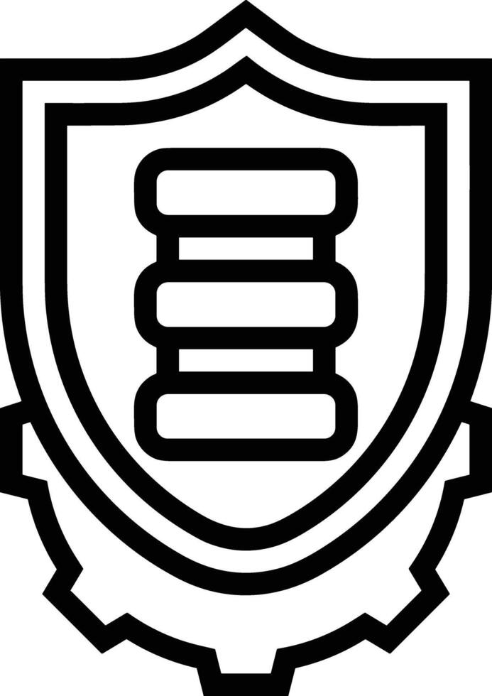 Storage data icon symbol image for database illustration vector