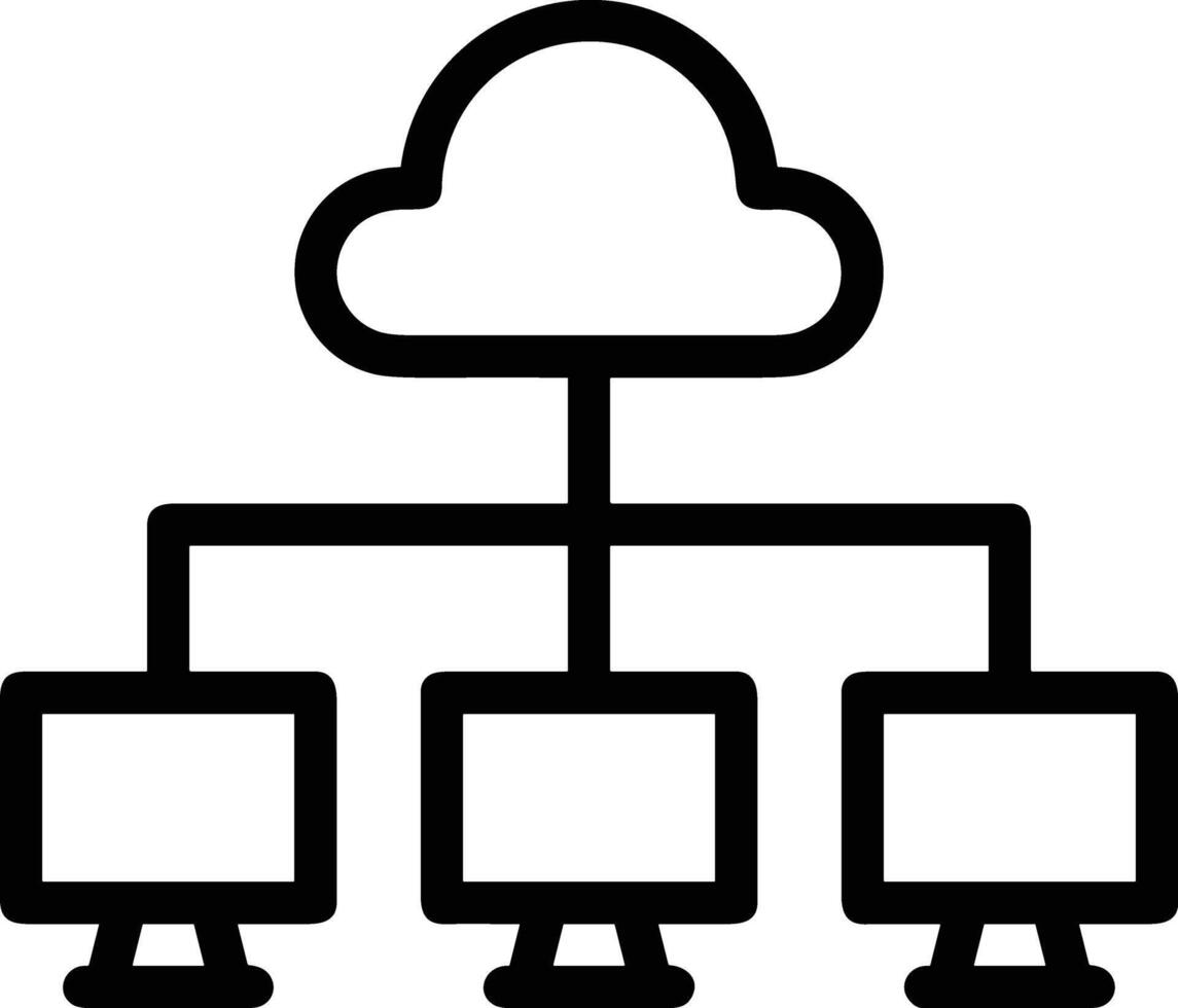 Storage data icon symbol image for database illustration vector