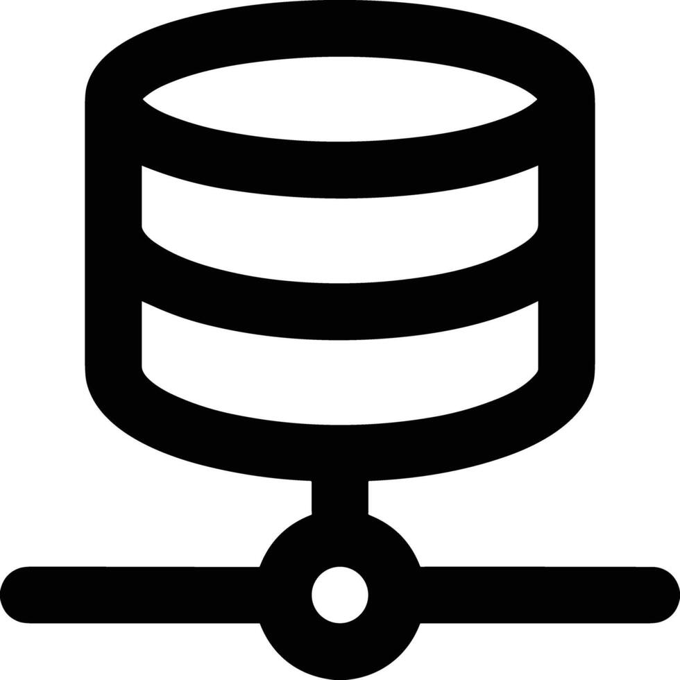 Storage data icon symbol image for database illustration vector