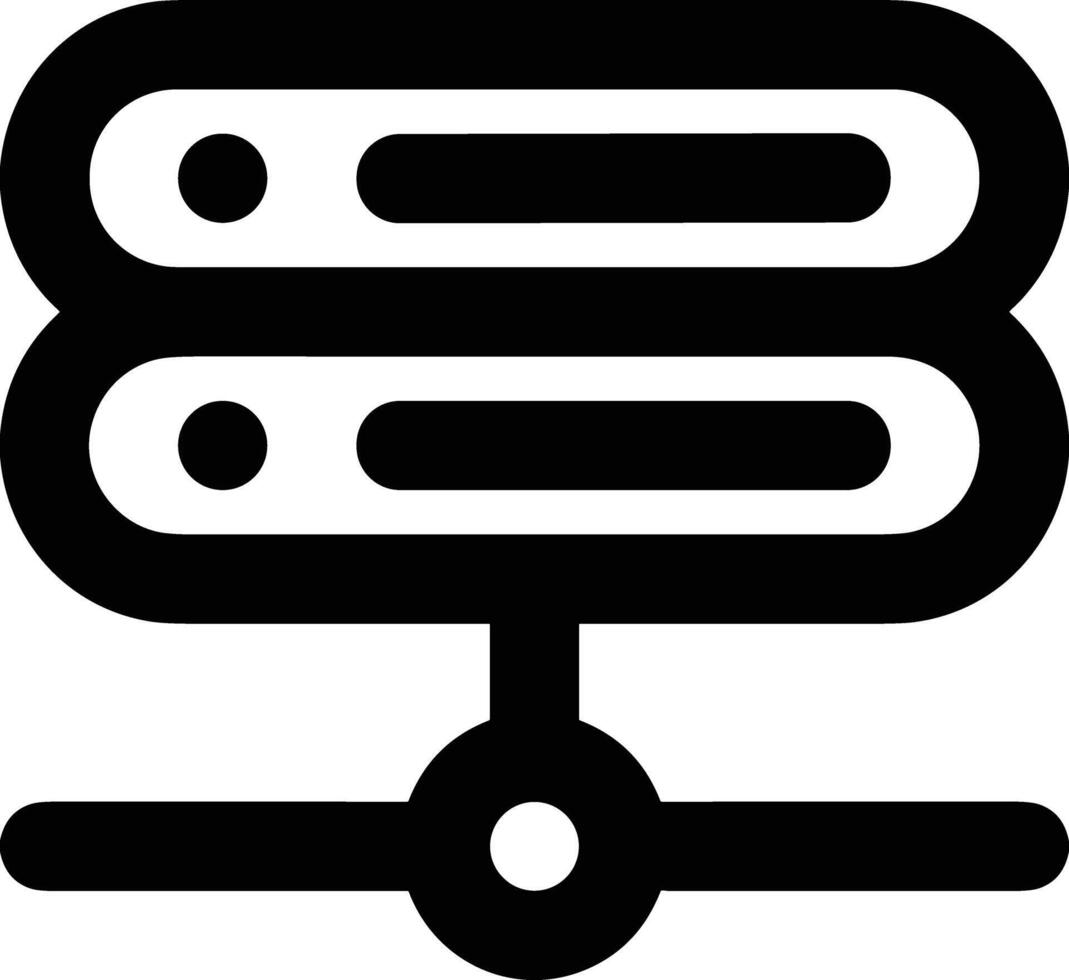 Storage data icon symbol image for database illustration vector