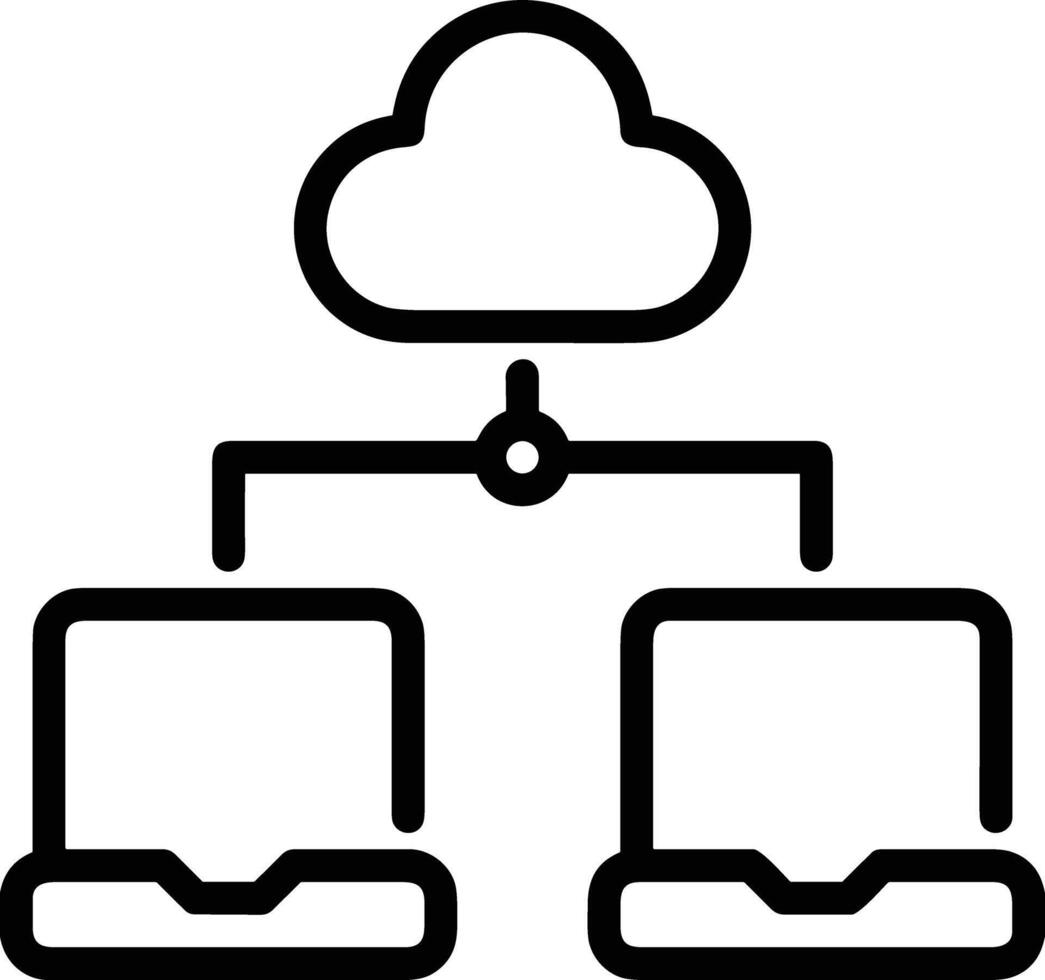 Storage data icon symbol image for database illustration vector