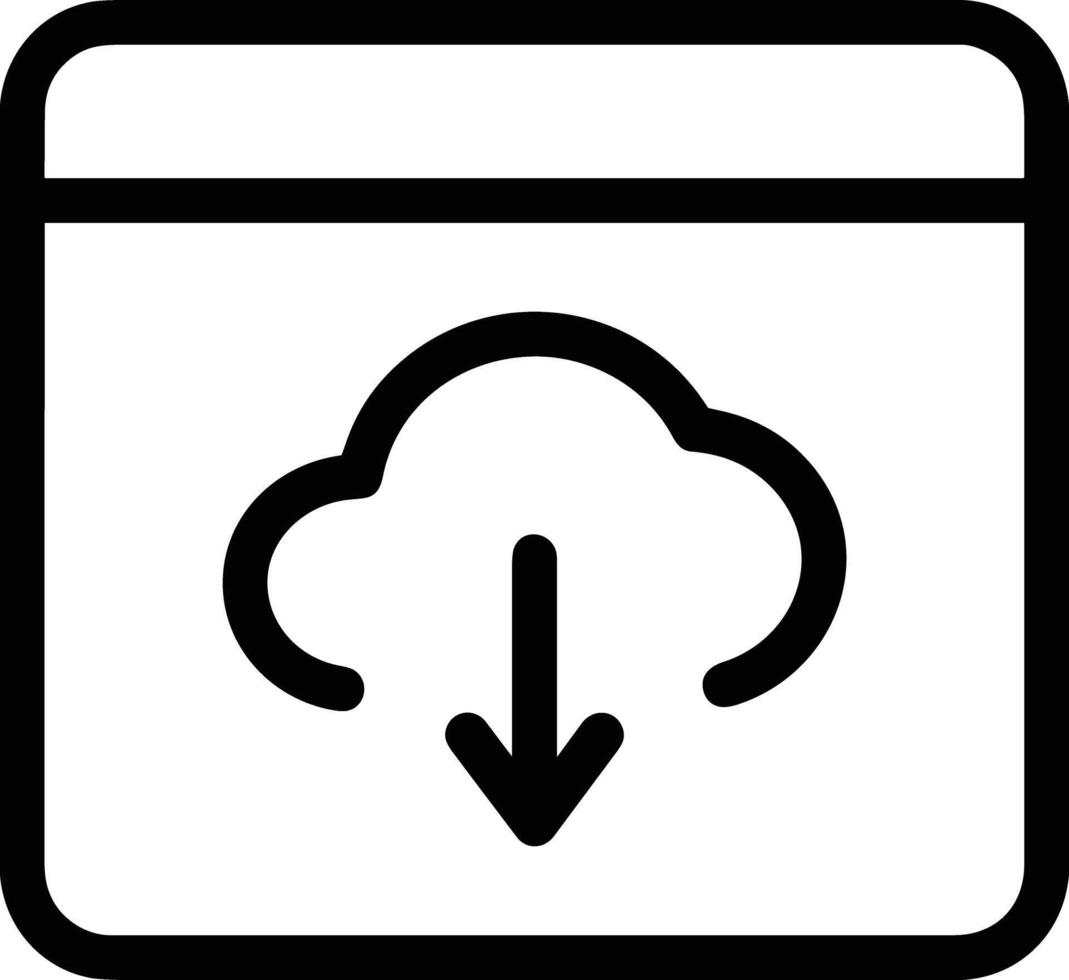 almacenamiento datos icono símbolo imagen para base de datos ilustración vector