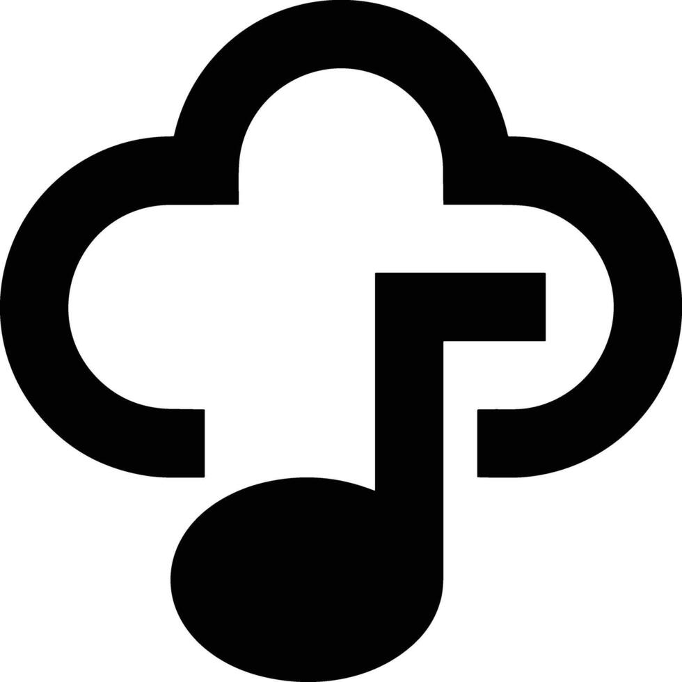 Cloud icon symbol image. Illustration of the hosting storage vector