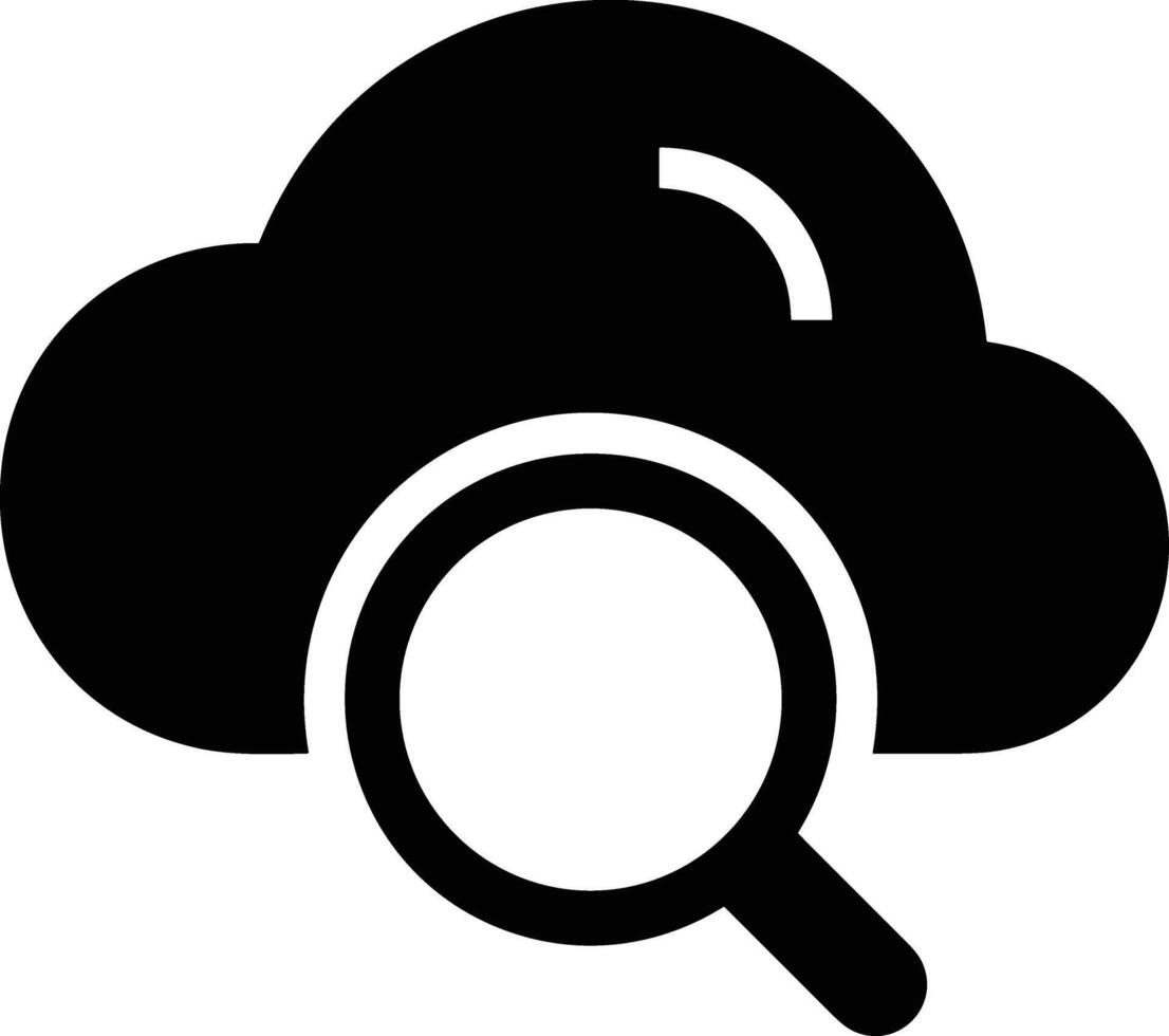 Cloud icon symbol image. Illustration of the hosting storage vector