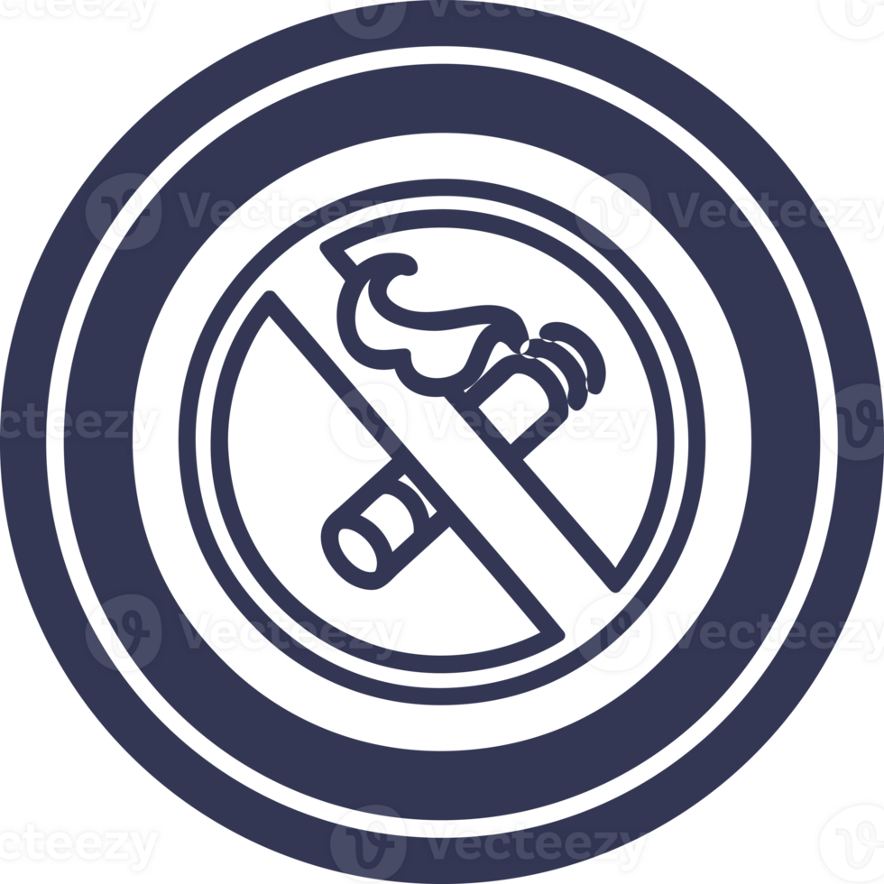 no smoking circular icon symbol png