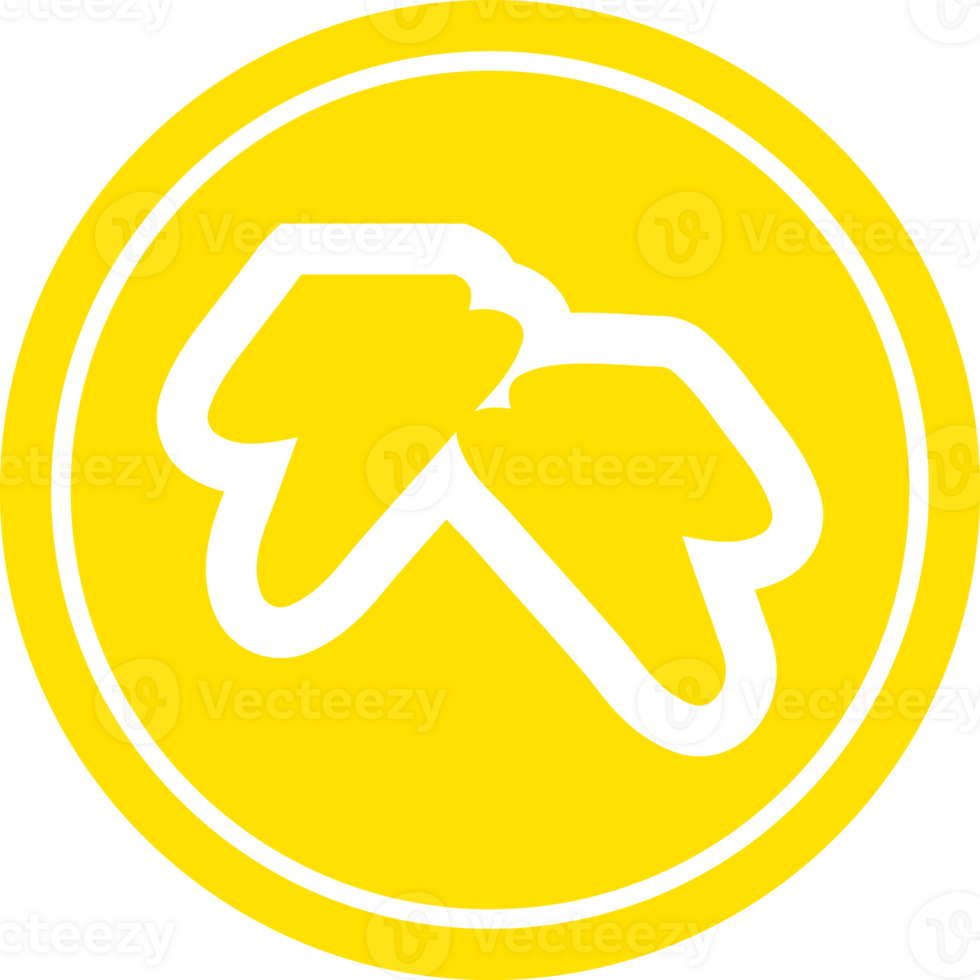 lightning bolts circular icon symbol png