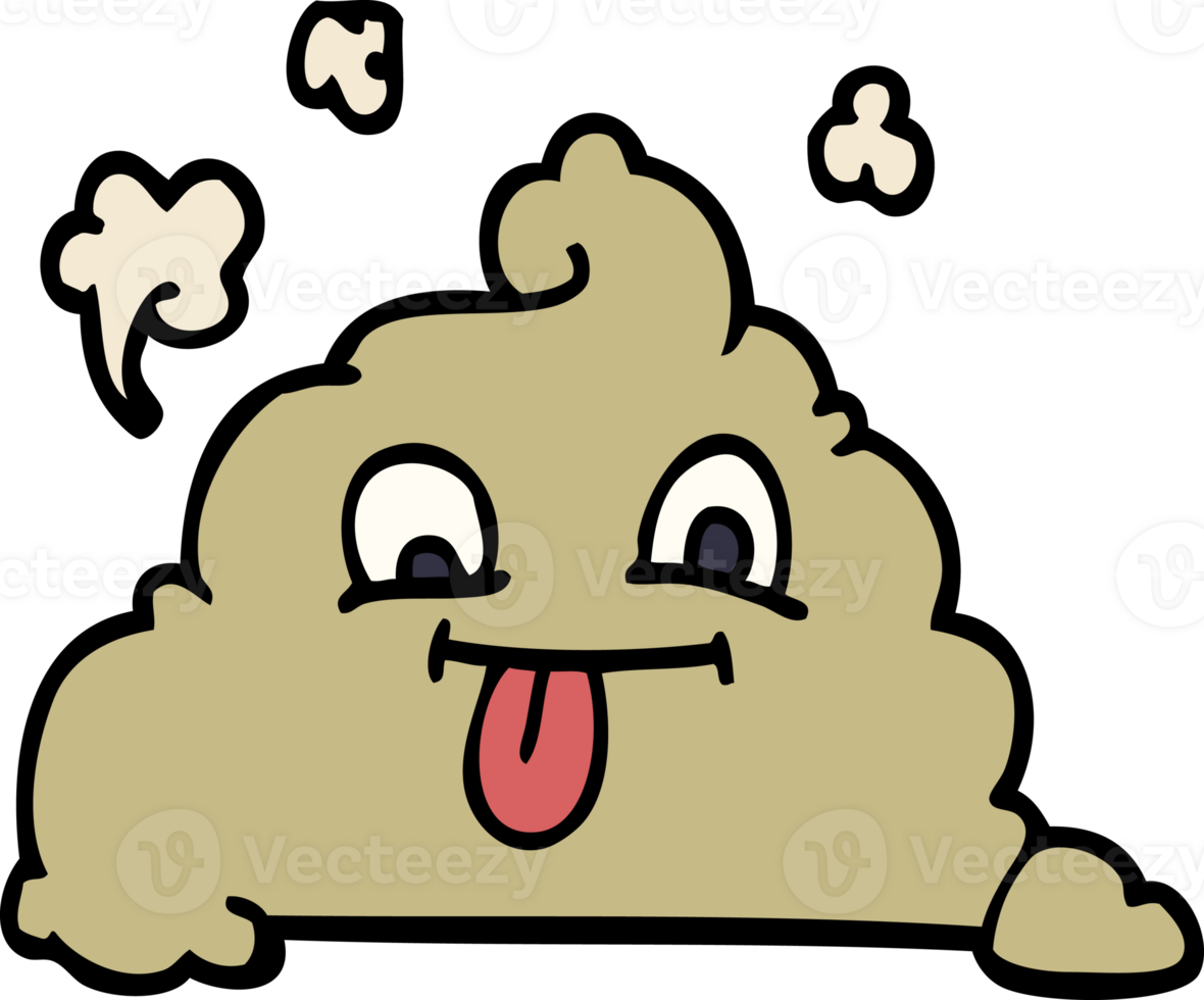cartoon doodle poop png