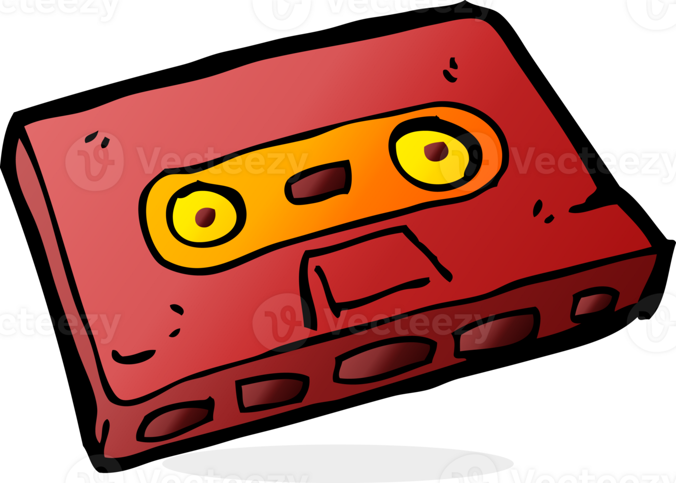 cartoon cassette tape png