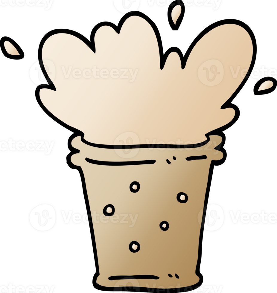 gradient illustration cartoon fizzy drink png