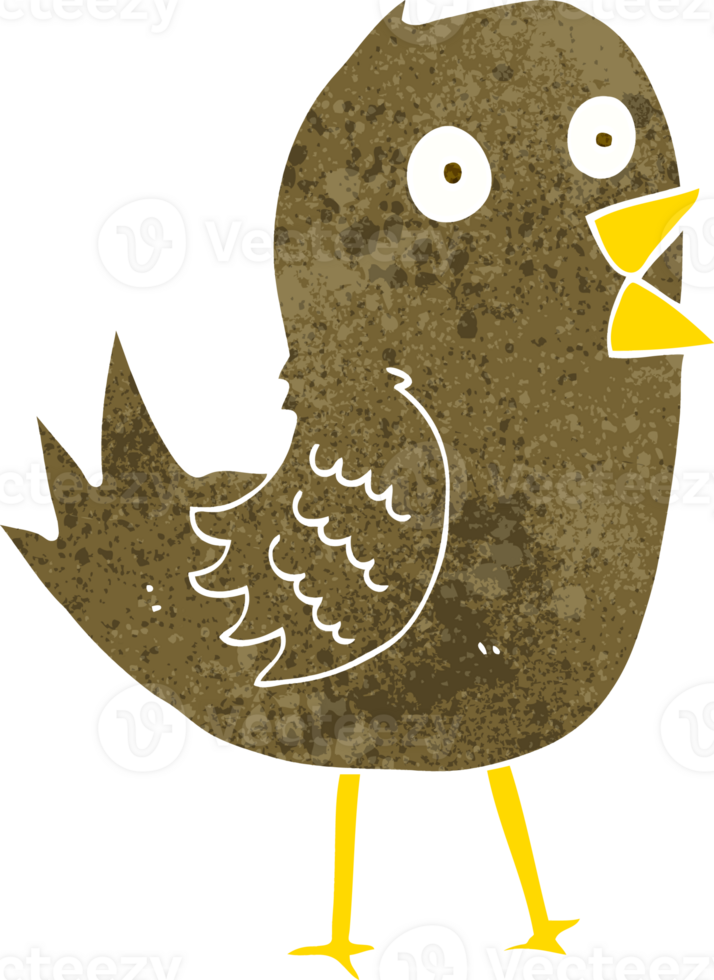 cartoon tweeting bird png