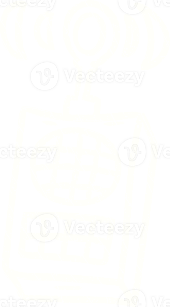 Walkie Talkie Chalk Drawing png