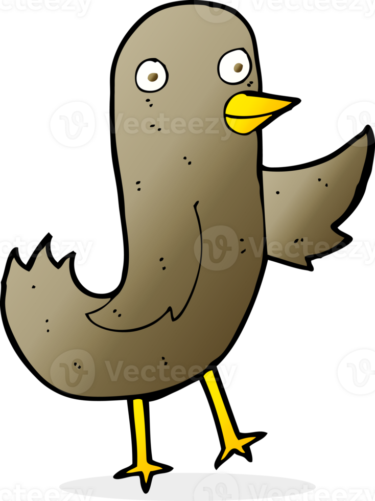 funny cartoon bird png