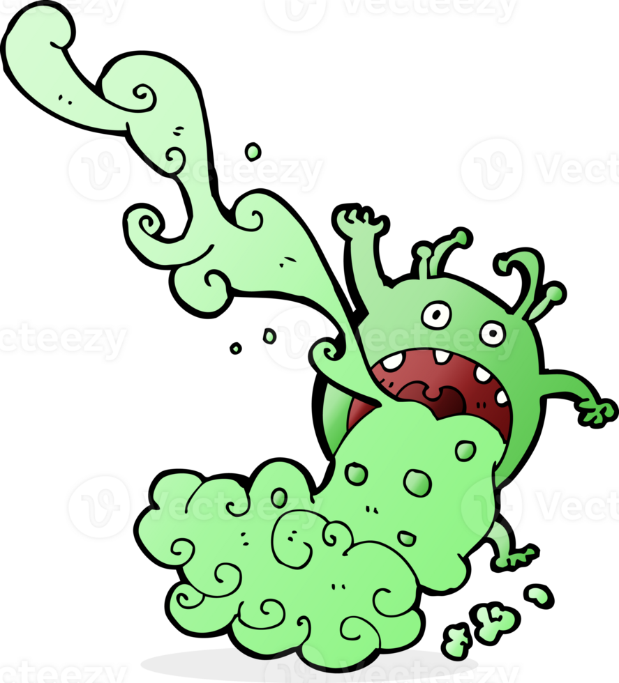 cartoon gross monster png
