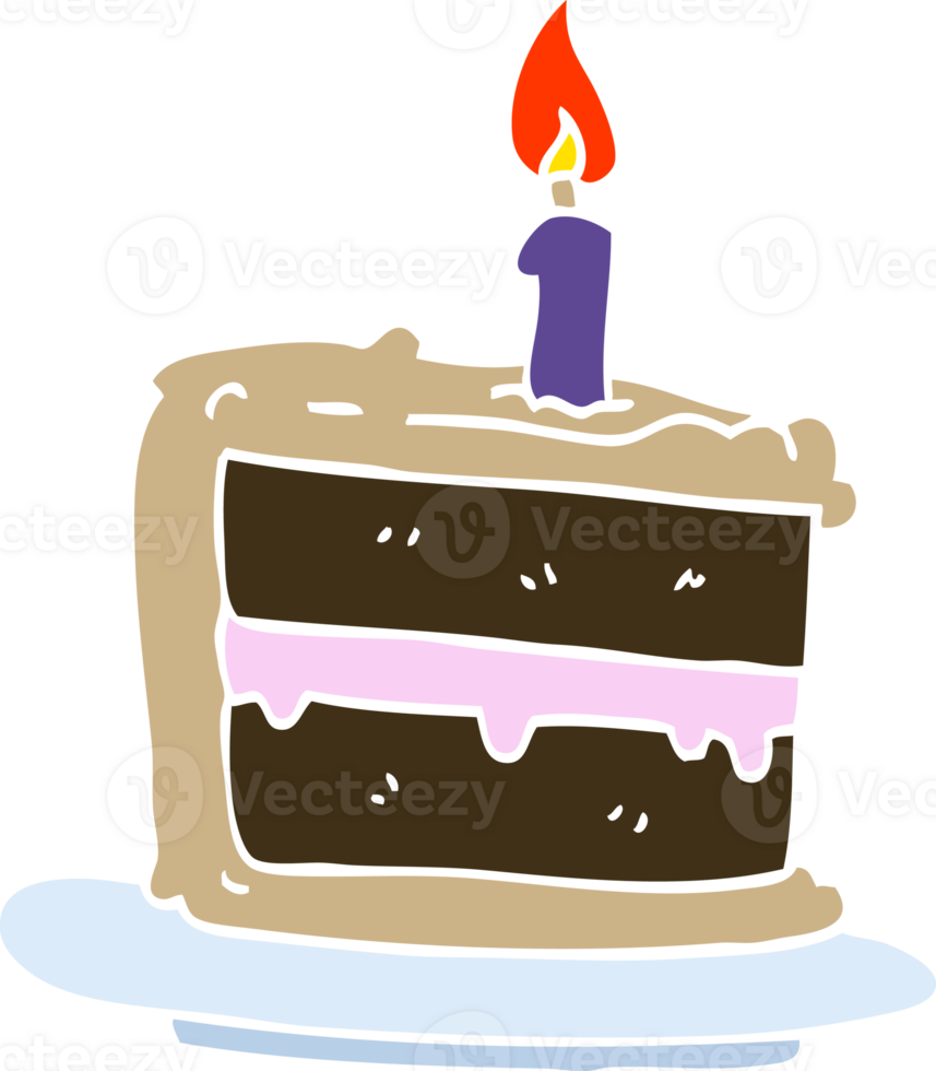 cartone animato scarabocchio compleanno torta png