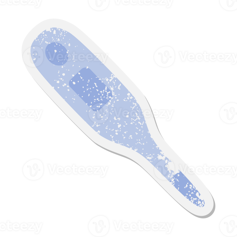 digital thermometer grunge sticker png