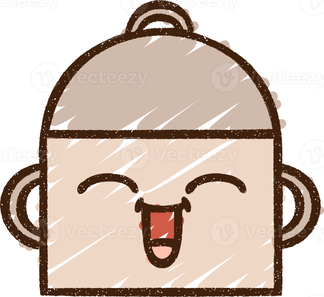 Cooking Pot Chalk Drawing png