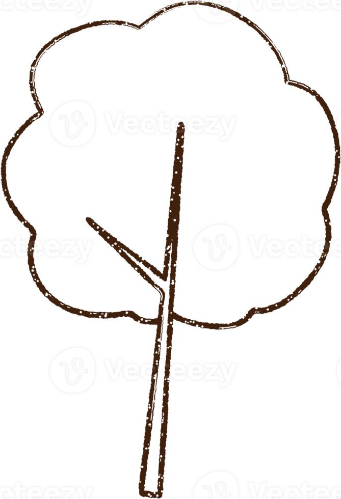 Tree Charcoal Drawing png