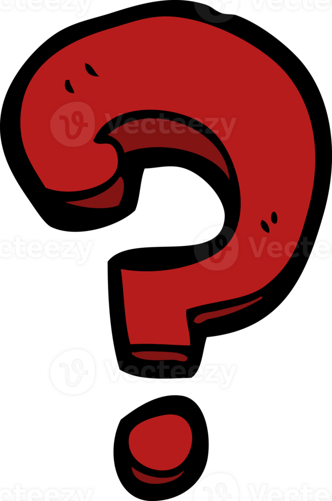 cartoon question mark png