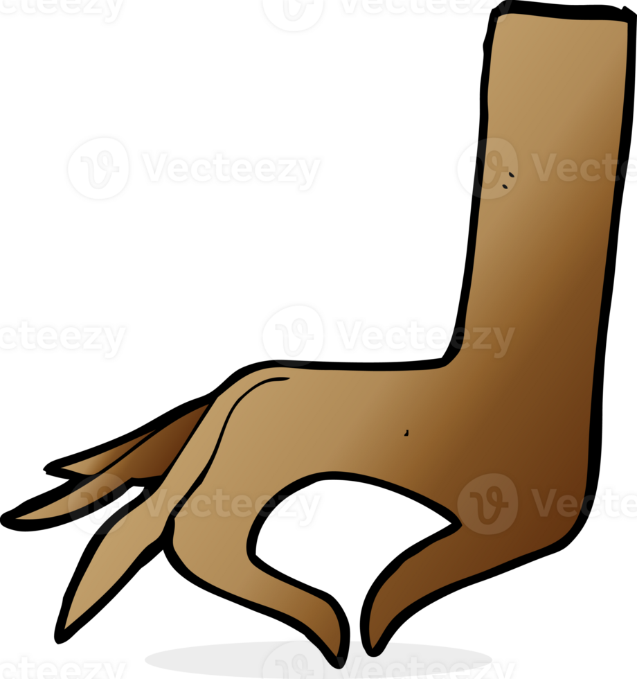 cartoon hand symbol png