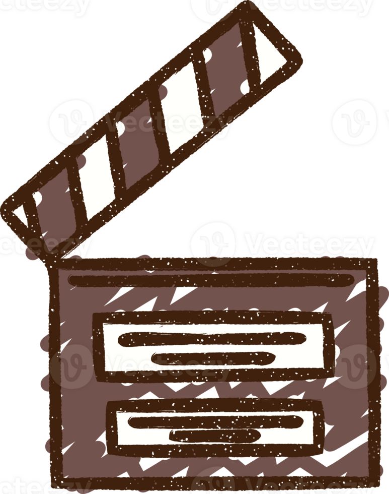 Film Clapper Chalk Drawing png