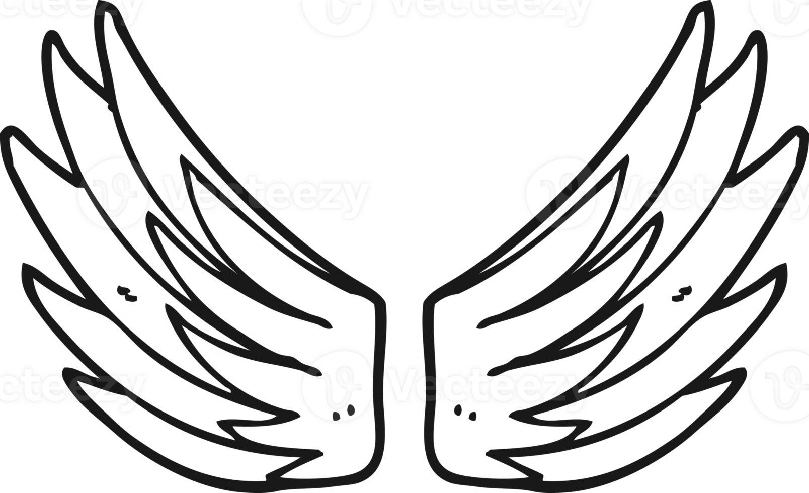 cartoon wings symbol png