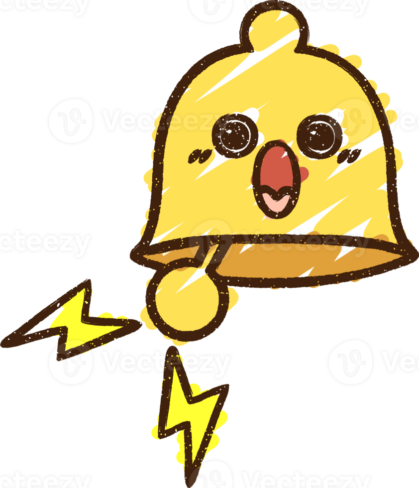 Bell Chalk Drawing png
